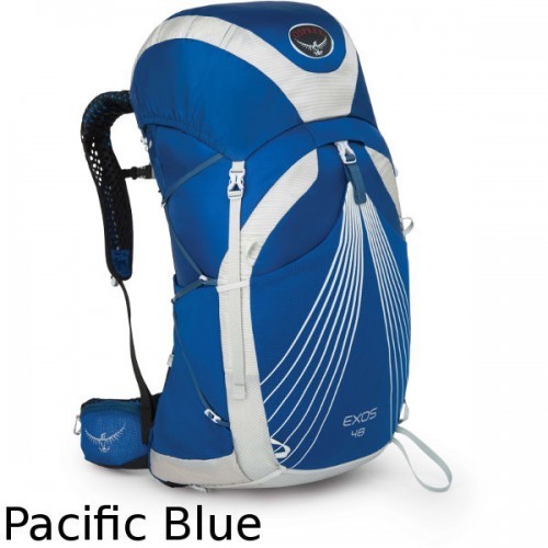Рюкзак Osprey Exos 48 Pacific Blue (синій) LG